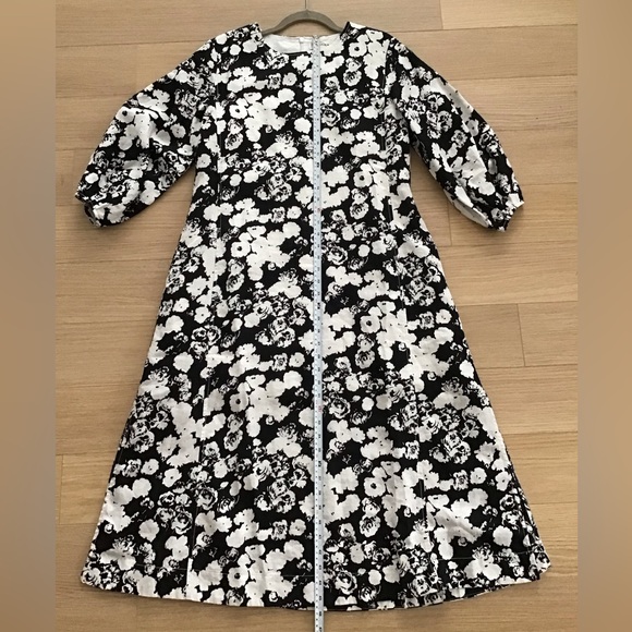 NEW Everlane floral dress size 2 - Picture 7 of 11